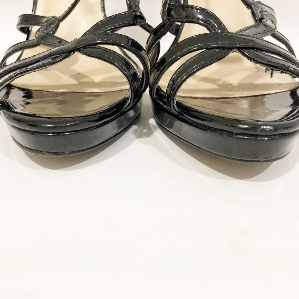 Patent leather strappy Platform Sandals - Picture 3 of 7